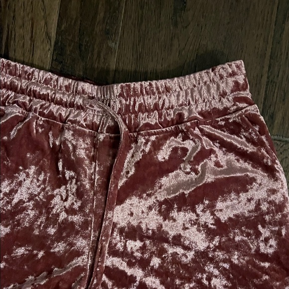 Velvet Pink Shorts - Picture 2 of 5